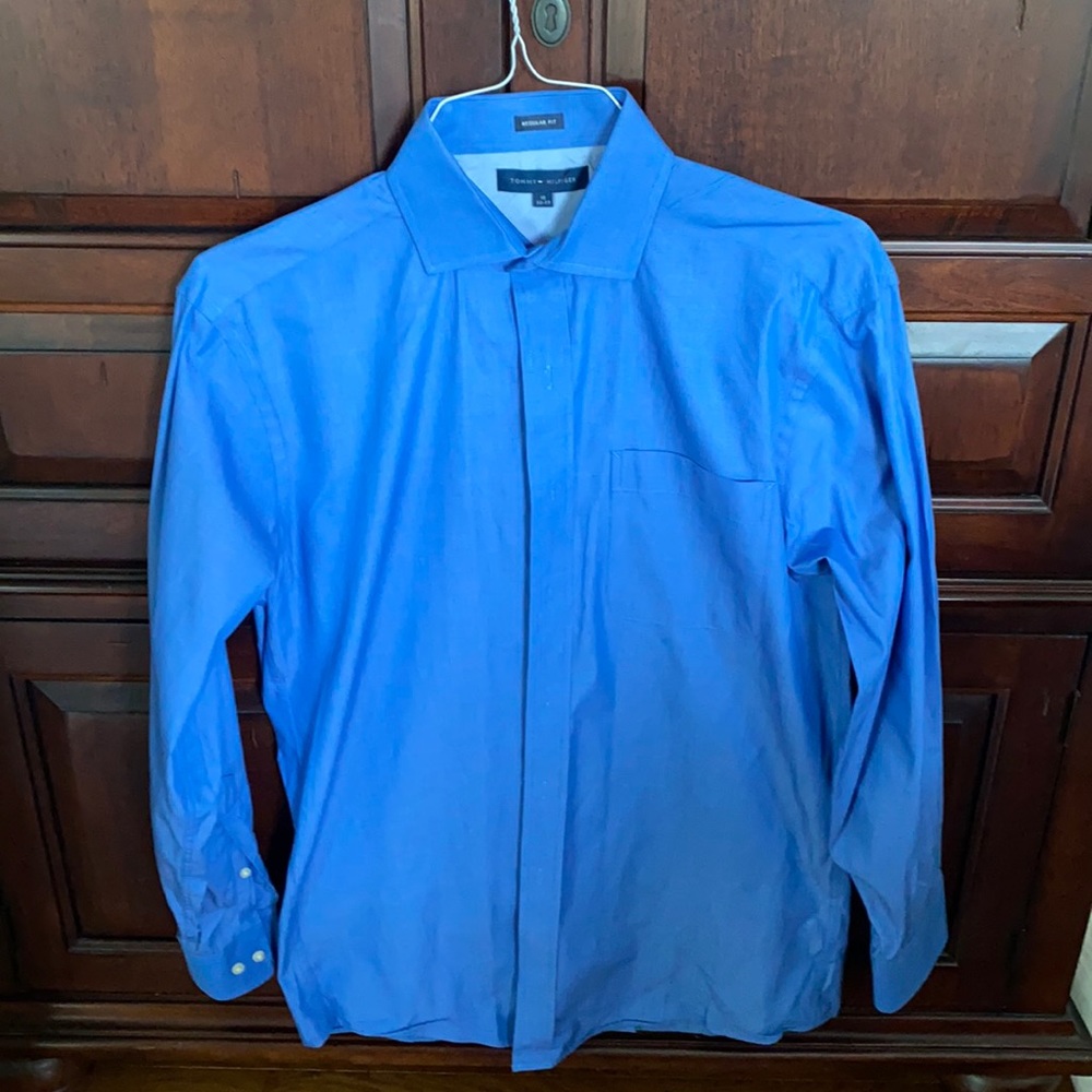 Tommy Hilfiger Blue Button Down